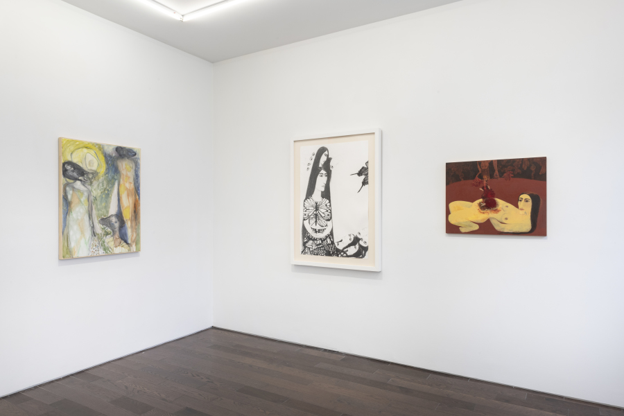 Exhibition View Body Full of Stars curated by Kimia Ferdowsi Kline 2023 New York 6