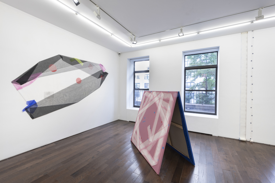 Exhibition-View-Noël-Dolla-Tulle/Dye, 1969-2023-Ceysson&Bénétière-New-York-2023-©Adam-Reich-courtesy-C&B (10)