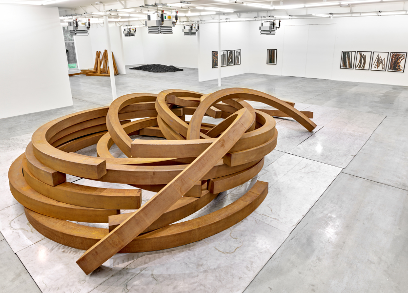 Vue-expo-Bernar-Venet-Gravité-Wandhaff-Septembre-2023-3