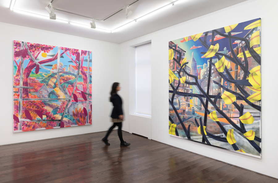 Installation-view-Adam-Himebauch-Never-Ever-Land-2024-Ceysson&Bénétière-New-York-©Adam-Reich-courtesyC&B(3)