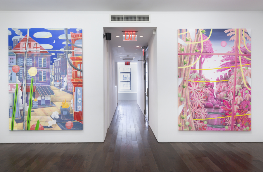 Installation-view-Adam-Himebauch-Never-Ever-Land-2024-Ceysson&Bénétière-New-York-©Adam-Reich-courtesyC&B(6)