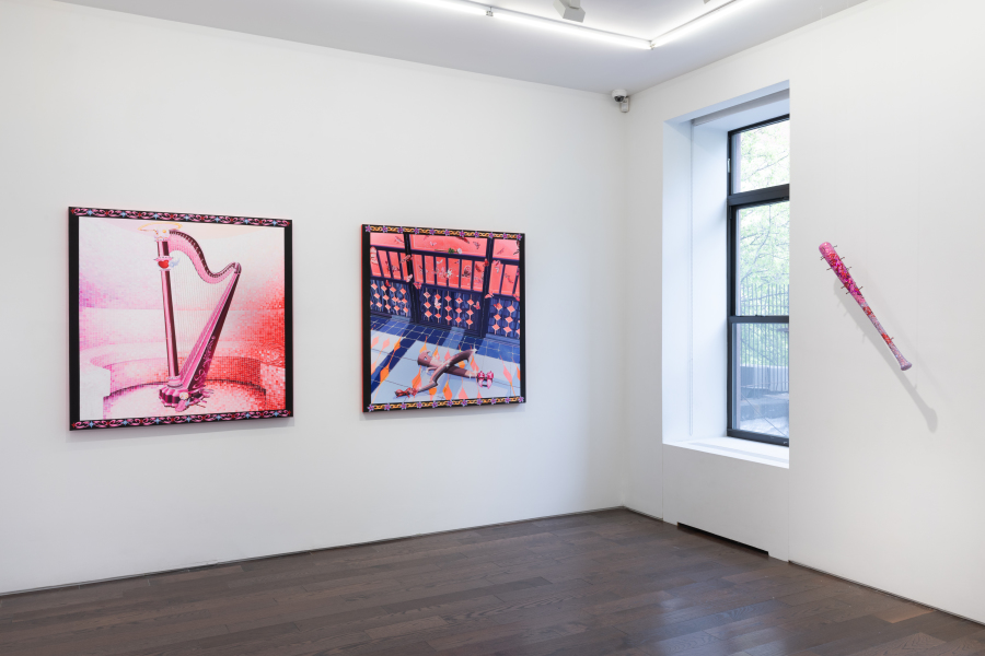 Exhibition View Rachael Tarravechia Water on Velvet Ceysson & Bénétière New York 2024 (14)