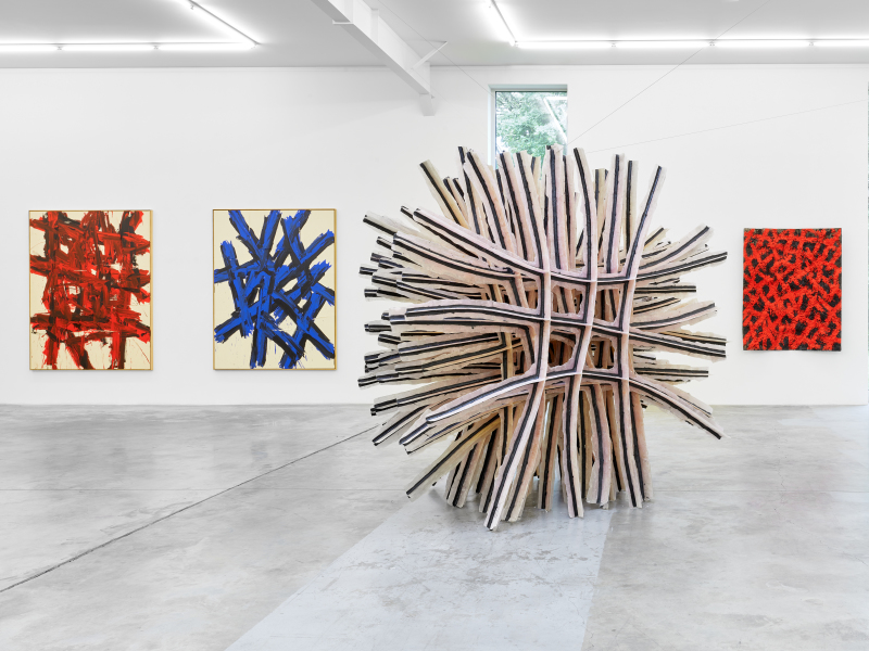 ExhibitionView-Nam Tchun Mo Traits et Rythmes-Wandhaff-May2024©StudioRémiVillaggi-Courtesy-C&B#18