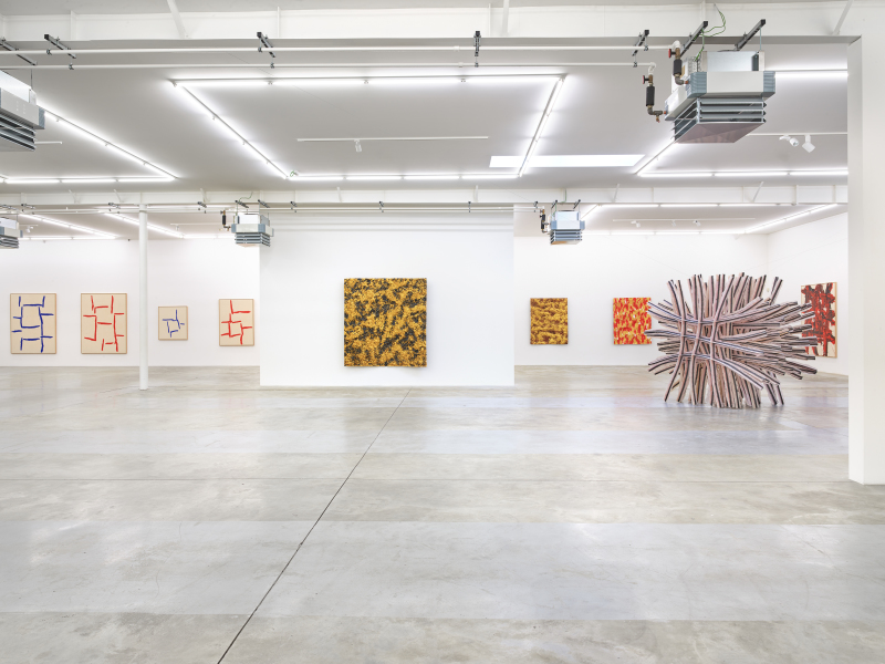 ExhibitionView-Nam Tchun Mo Traits et Rythmes-Wandhaff-May2024©StudioRémiVillaggi-Courtesy-C&B#29