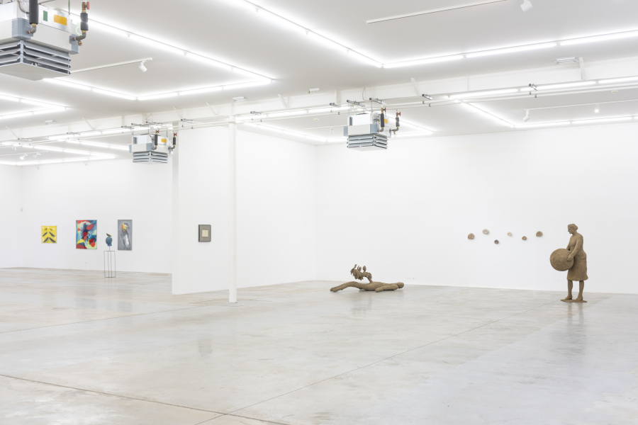 vue d'exposition Gloria Friedmann