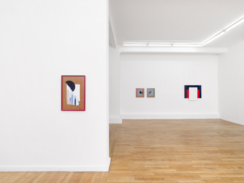 Vue de l'exposition Dorothea Rockburne