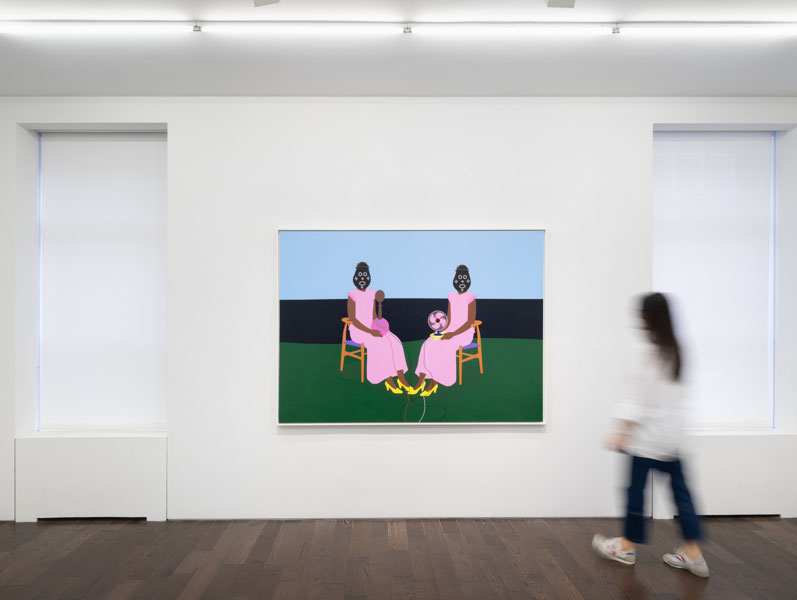 Exhibition-View-Dennis-Osadebe-Forcing-Connections-2025-Ceysson&Bénétière-New-York-©Adam-Reich-courtesy-C&B(4)