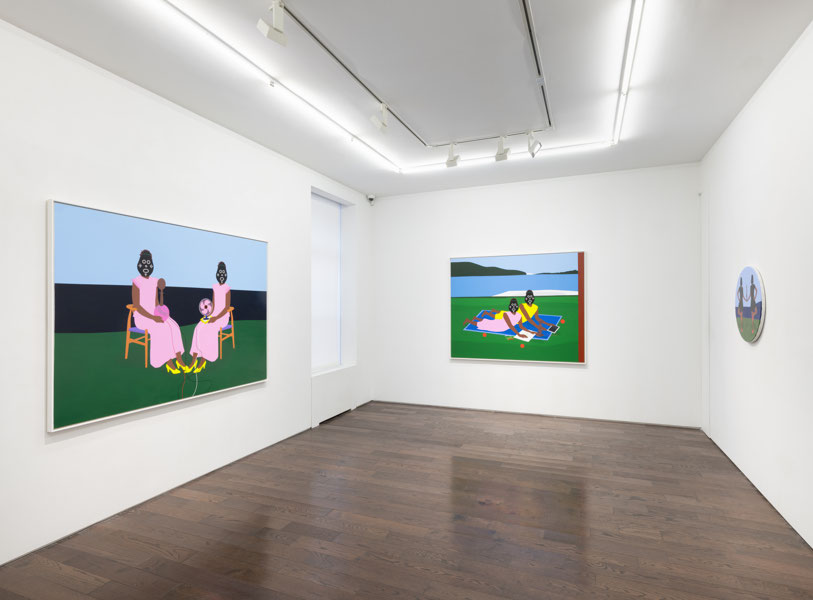 Exhibition-View-Dennis-Osadebe-Forcing-Connections-2025-Ceysson&Bénétière-New-York-©Adam-Reich-courtesy-C&B(5)