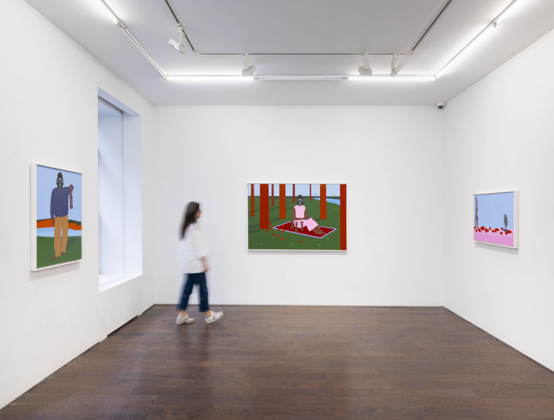 Exhibition-View-Dennis-Osadebe-Forcing-Connections-2025-Ceysson&Bénétière-New-York-©Adam-Reich-courtesy-C&B(14)