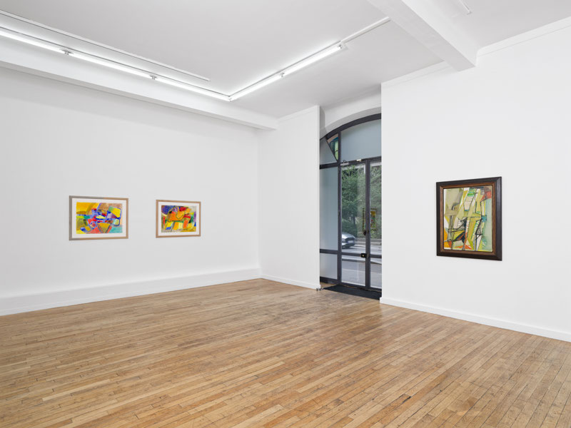 Vue de l'exposition Maurice Estève