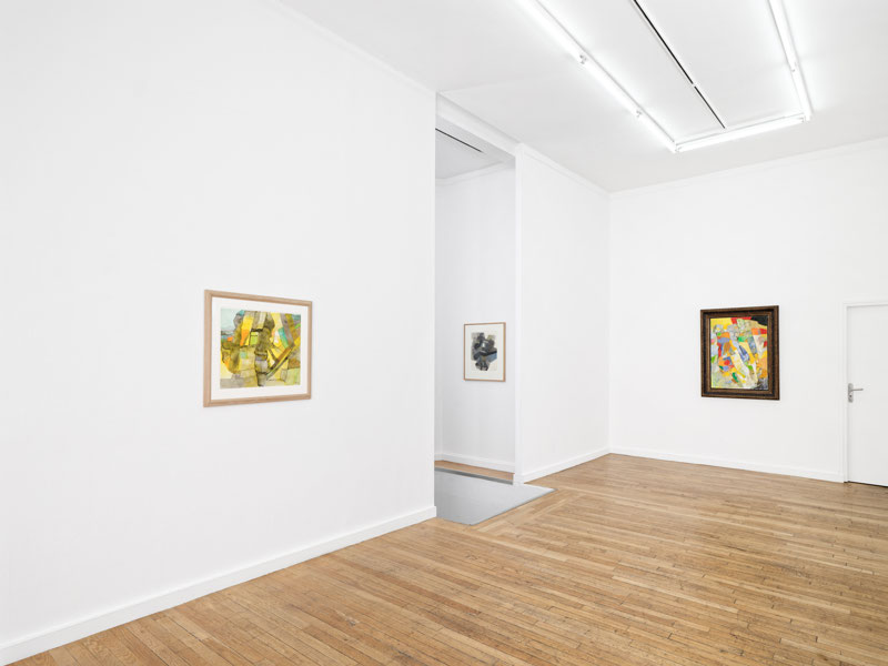 Vue de l'exposition Maurice Estève