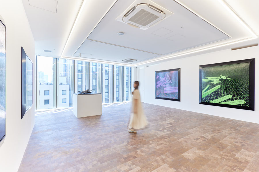 T02-Exhibition view-Bernar-Venet-Algorithm&Chance-2025©Allan-Abani-C&B