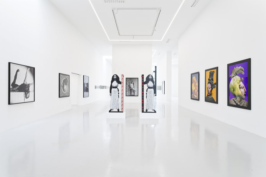 Vue de l'exposition ORLAN 