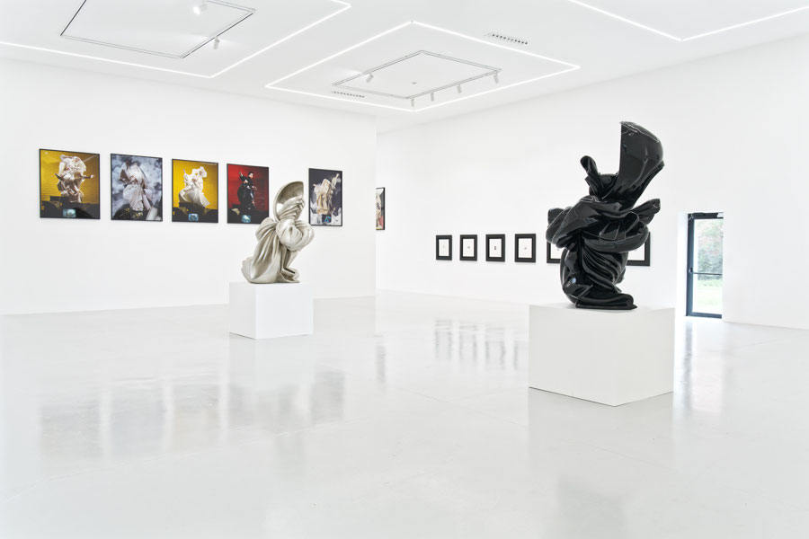 Vue de l'exposition ORLAN