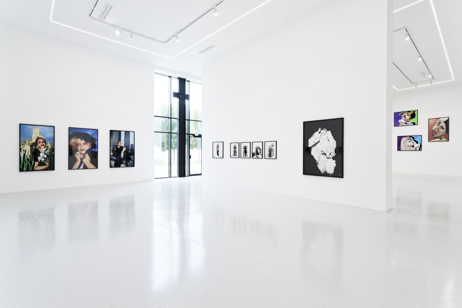 Vue de l'exposition ORLAN