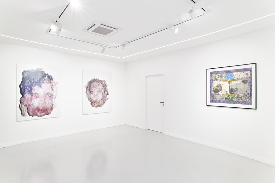 Vue de l'exposition ORLAN