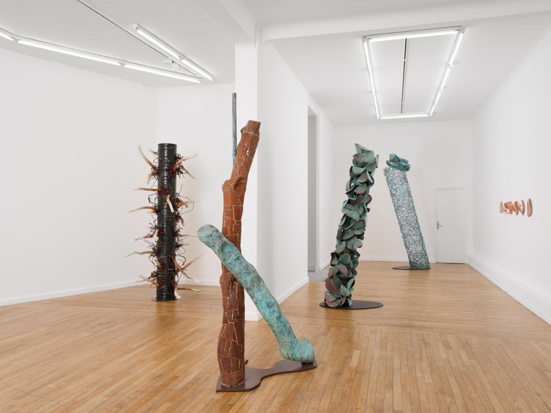 Vue de l'exposition Bernard Pagès