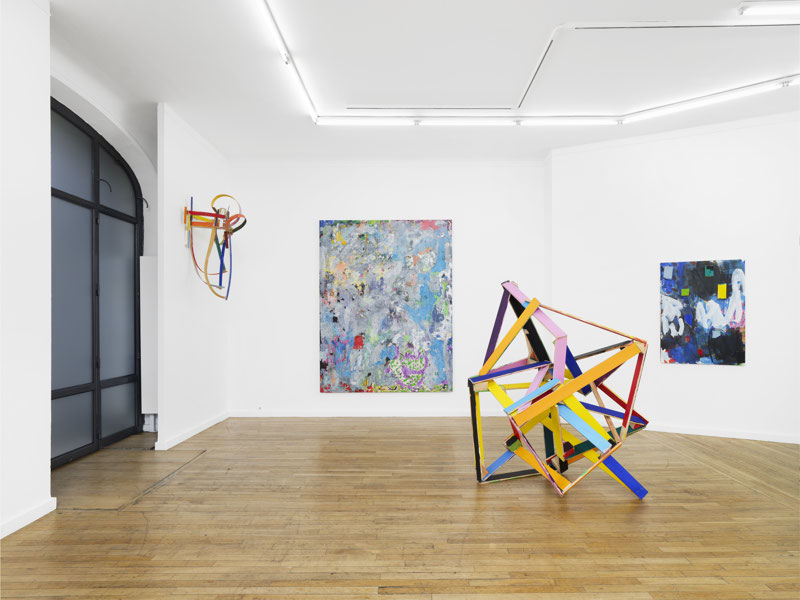 Vue d’exposition Franck Chalendard : Le vent souffle où il veut