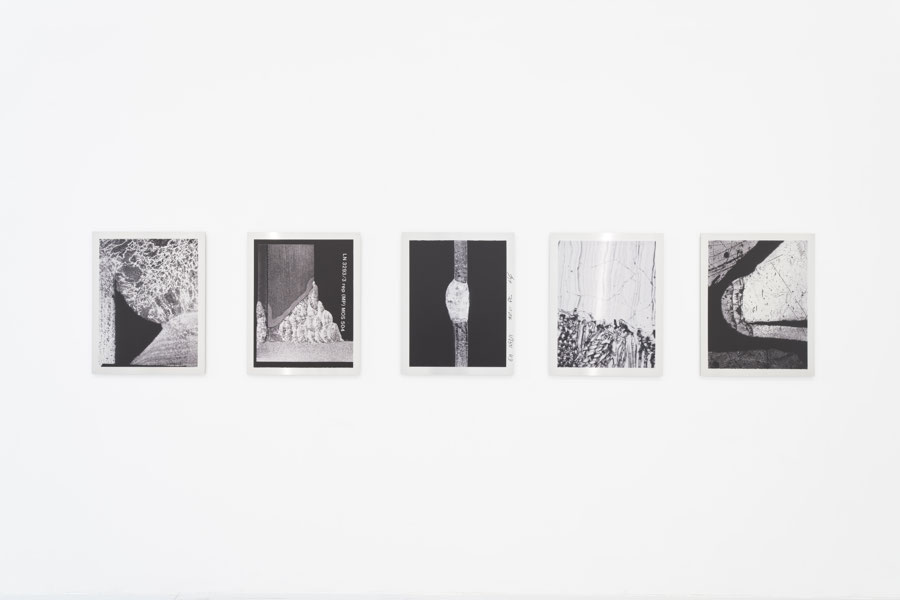 Vue de l'exposition Nicolas Momein