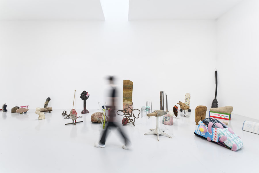 Vue de l'exposition Nicolas Momein