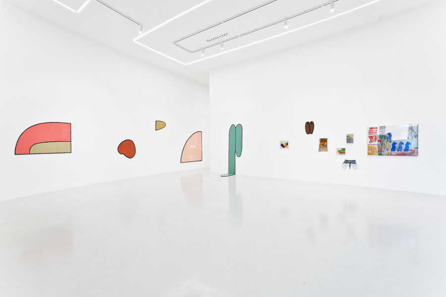 Vue de l'exposition Nicolas Momein