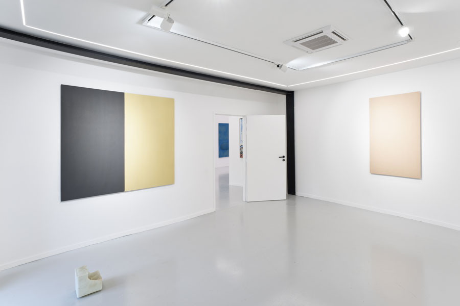 Vue de l'exposition Nicolas Momein