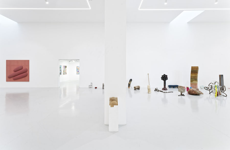 Vue de l'exposition Nicolas Momein