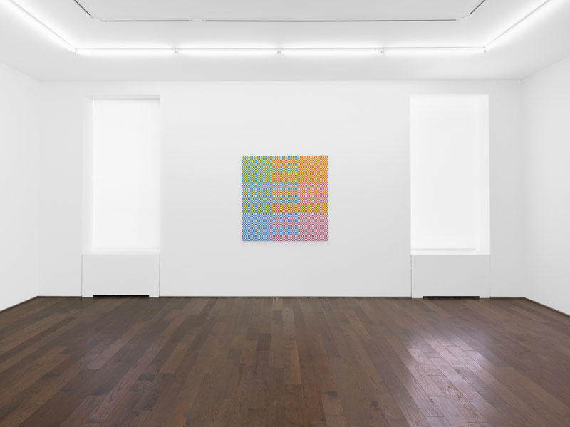 Installation View C of Sanford Wurmfeld: Squares 1971-74