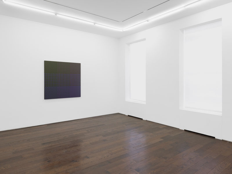 Installation View E of Sanford Wurmfeld: Squares 1971-74