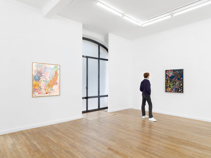 Vue d'expo Nancy Graves