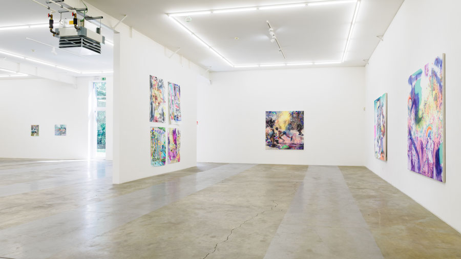 General view: works by Antwan Horfee